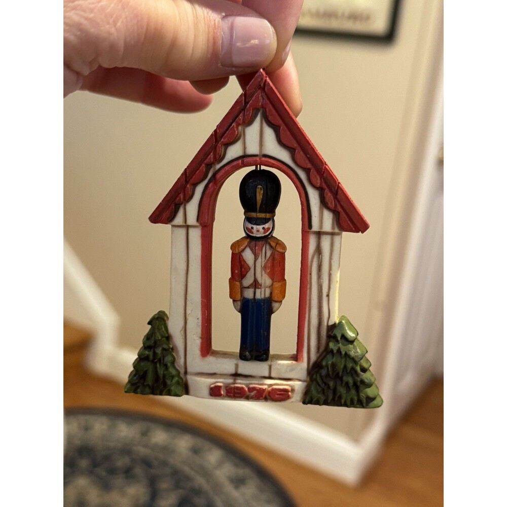 Vintage HALLMARK Christmas Ornament TWIRL-ABOUTS SOLDIER 1976